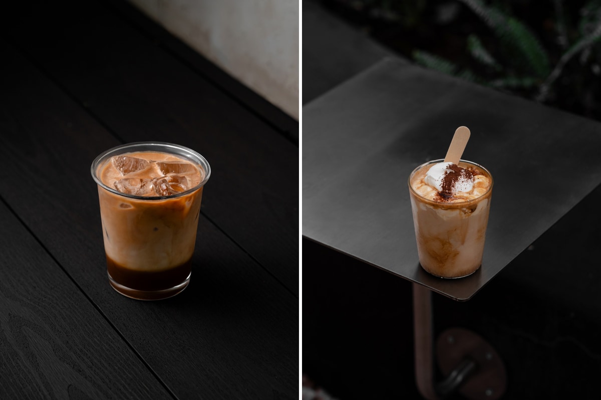 Thức uống chủ lực là cà phê pha máy, đặc biệt là dòng specialty coffee như pour over hay V60 dành cho người sành vị 